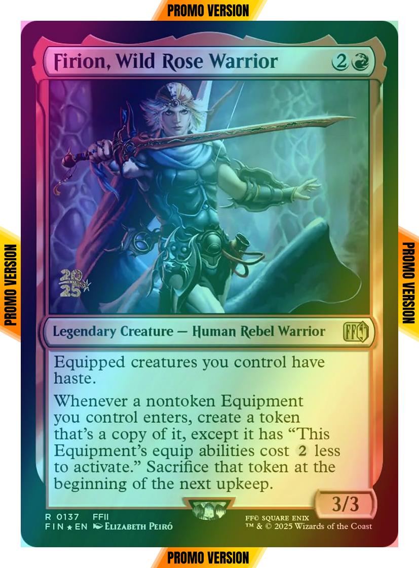 Firion, Wild Rose Warrior [137s] [Prerelease] [FINAL FANTASY: Promos] [Foil]