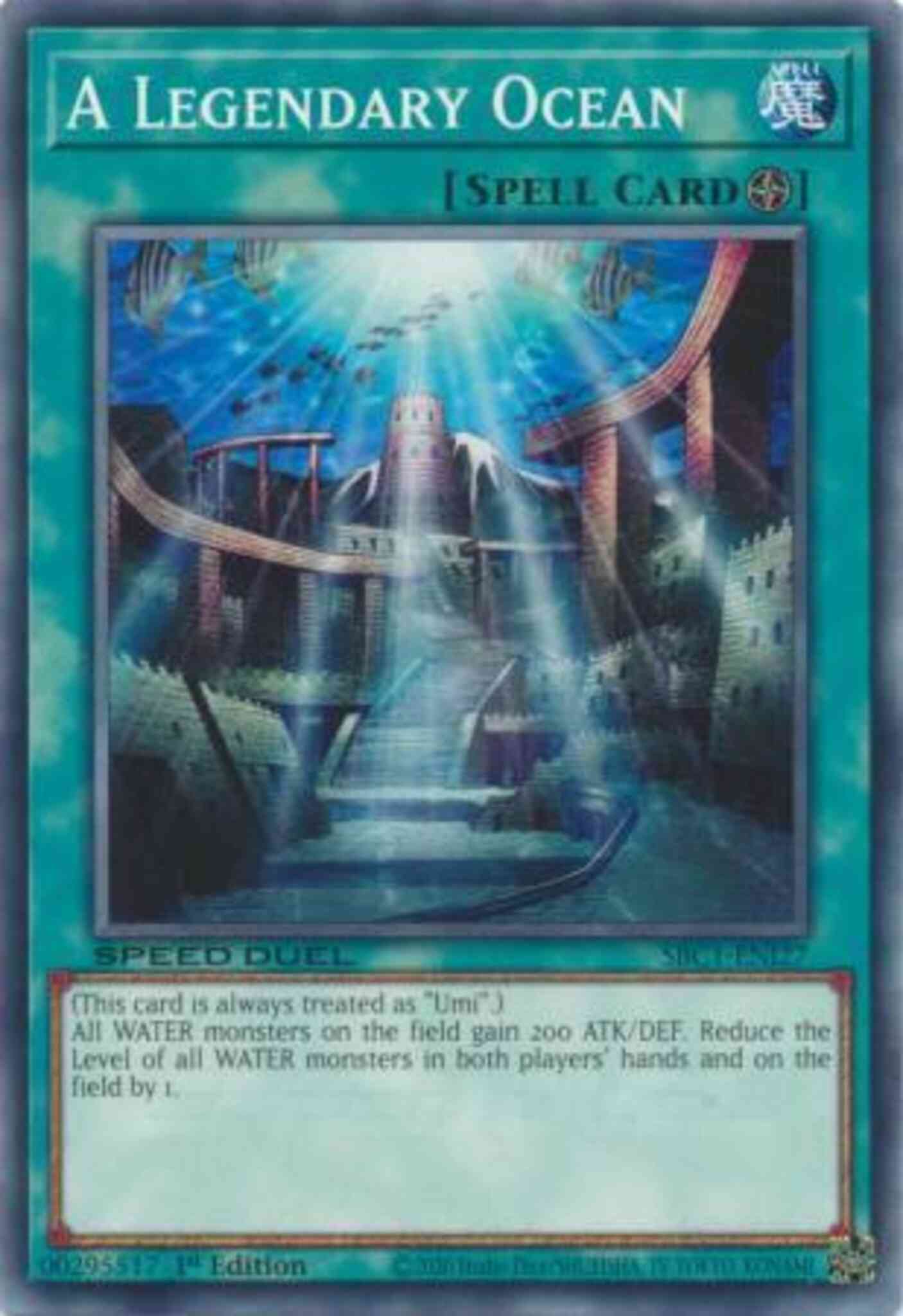 A Legendary Ocean - SBC1-ENI27 - Common - 1st Edition