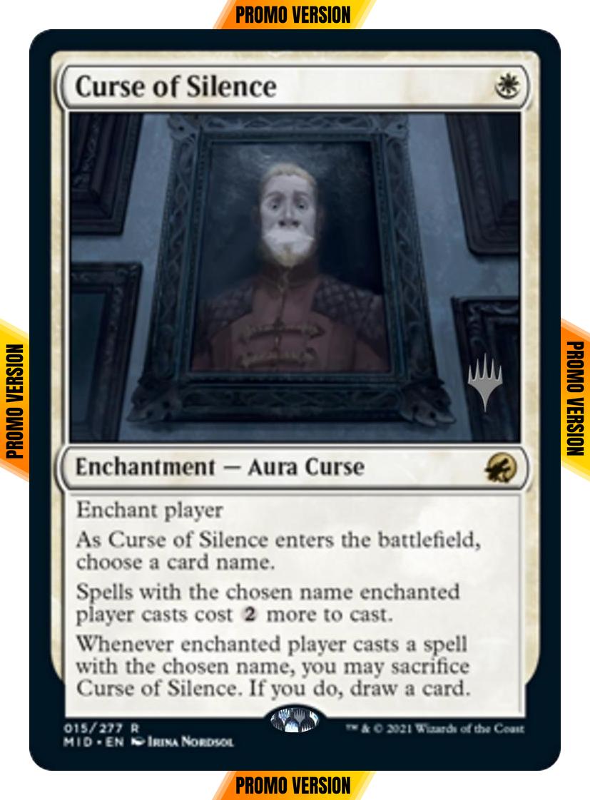 Curse of Silence [Promo Pack] [15p] [Innistrad: Midnight Hunt Promos] [Non-Foil]
