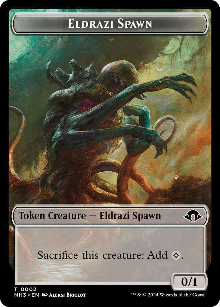 Eldrazi Spawn Token (02) // Insect Token (27) [Modern Horizons 3: Tokens] [Foil]