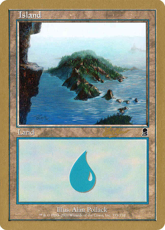 Island [shh335] [Sim Han How] [335] [World Championship Decks 2002] [Non-Foil]