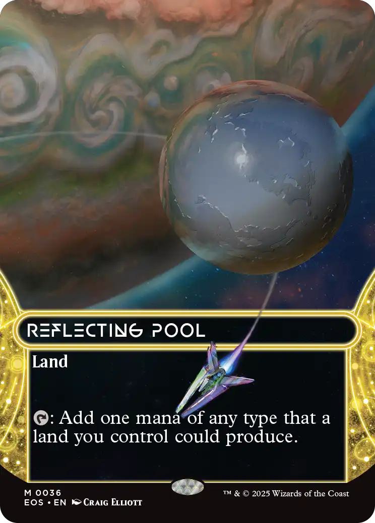 Reflecting Pool [36] [Borderless] [Edge of Eternities: Stellar Sights] [Non-Foil]