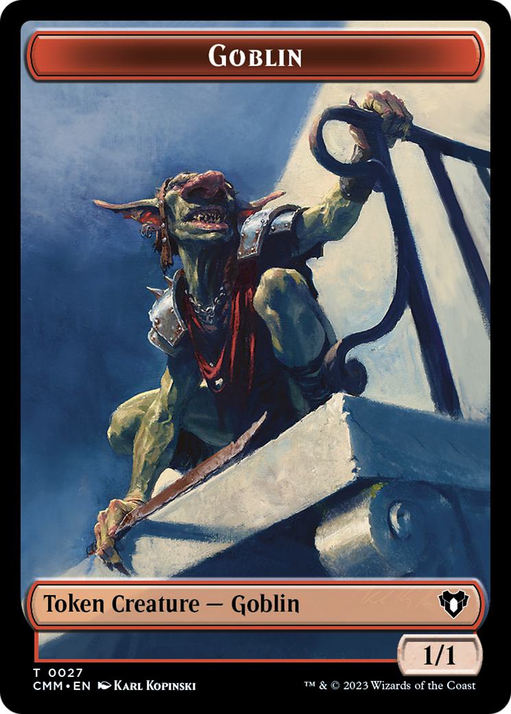Eldrazi Scion Token (02) // Goblin Token (27) [Commander Masters: Tokens] [Non-Foil]