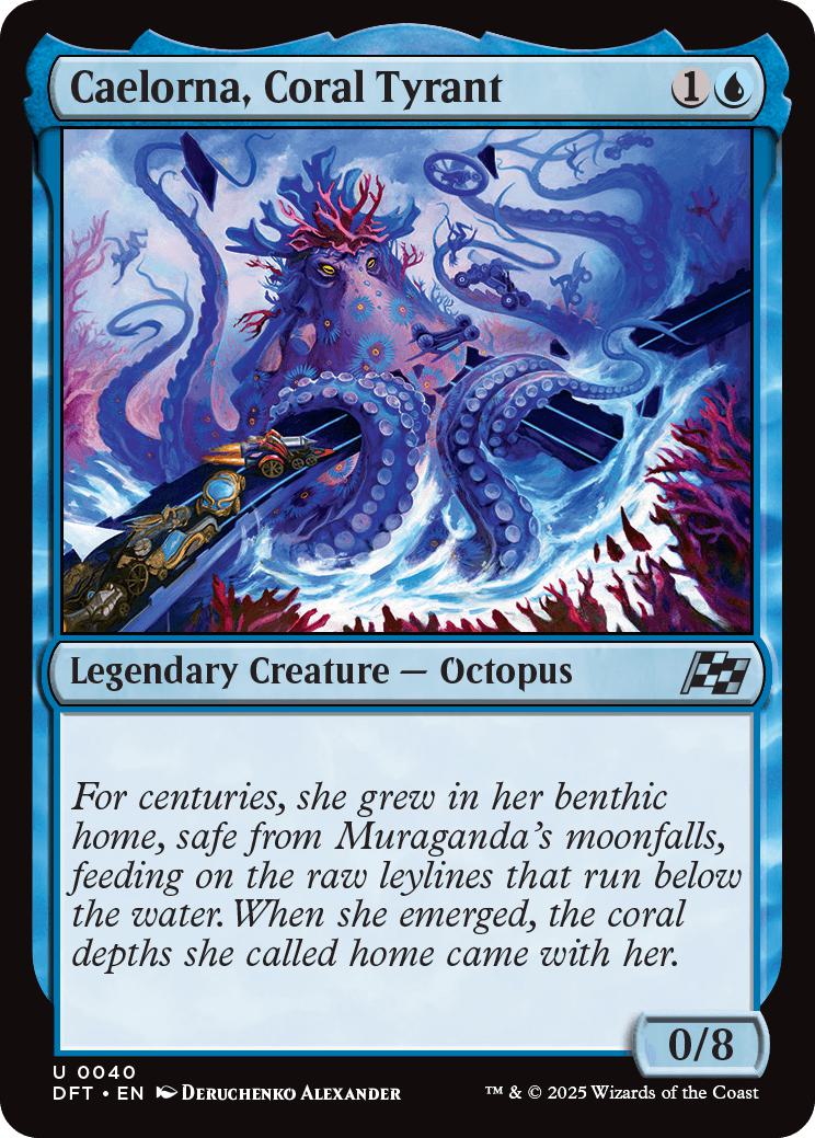 Caelorna, Coral Tyrant [40] [Aetherdrift] [Non-Foil]