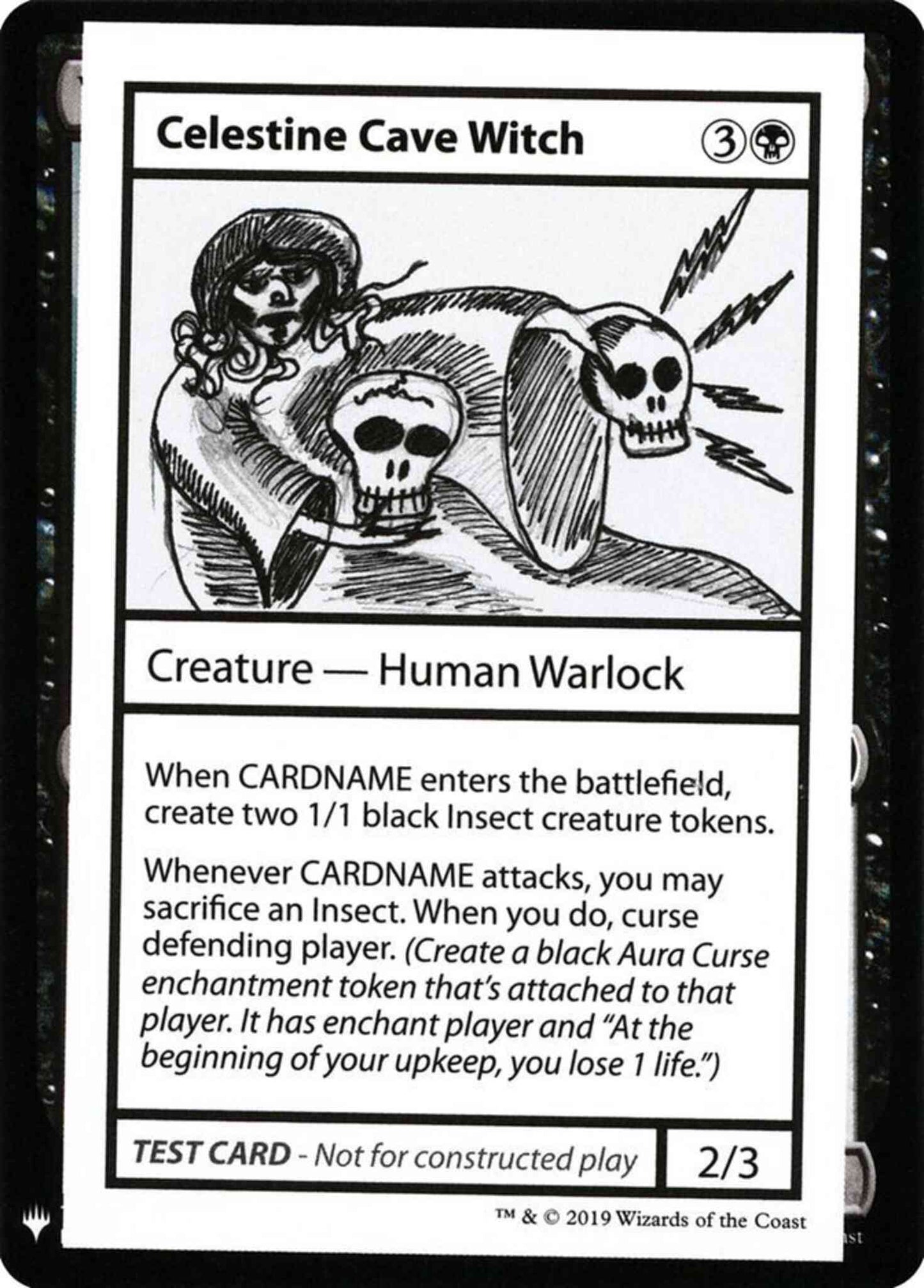 Celestine Cave Witch - Symbol [37] [Mystery Booster Playtest Cards 2019] [Non-Foil]