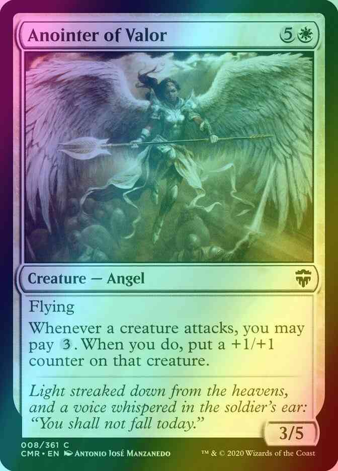 Anointer of Valor [8] [Commander Legends] [Foil]