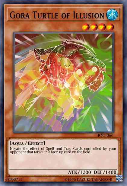 Gora Turtle of Illusion - IOC-066 - Common - 1st Edition