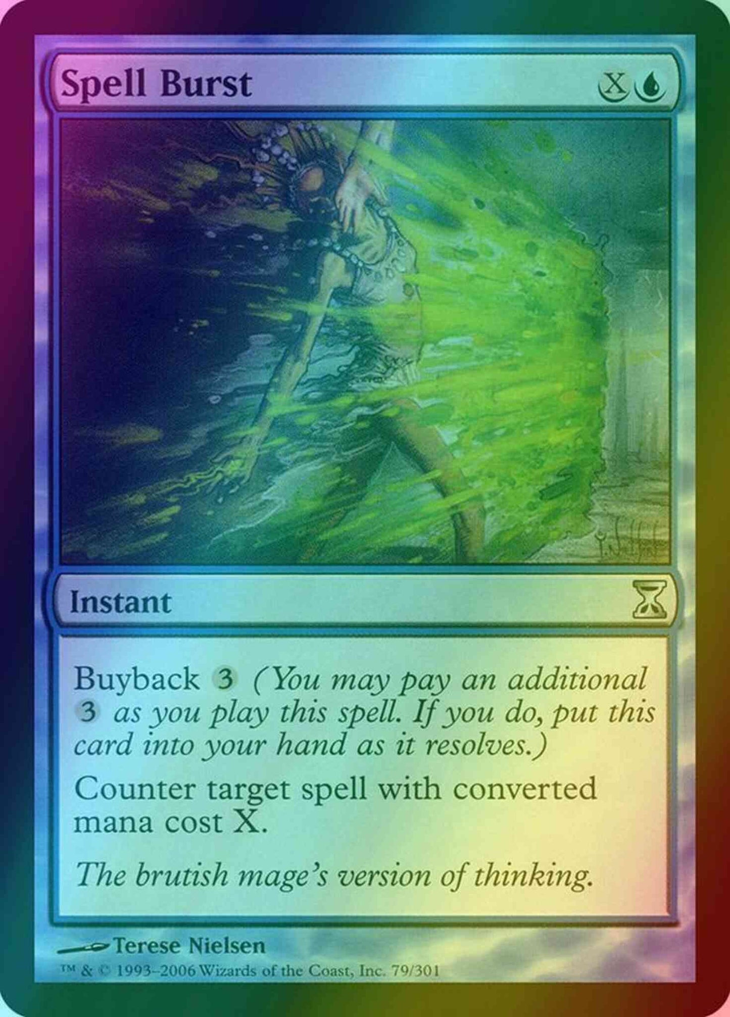 Spell Burst [79] [Time Spiral] [Foil]