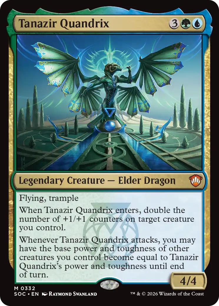 Tanazir Quandrix [332] [Secrets of Strixhaven: Commander] [Non-Foil]