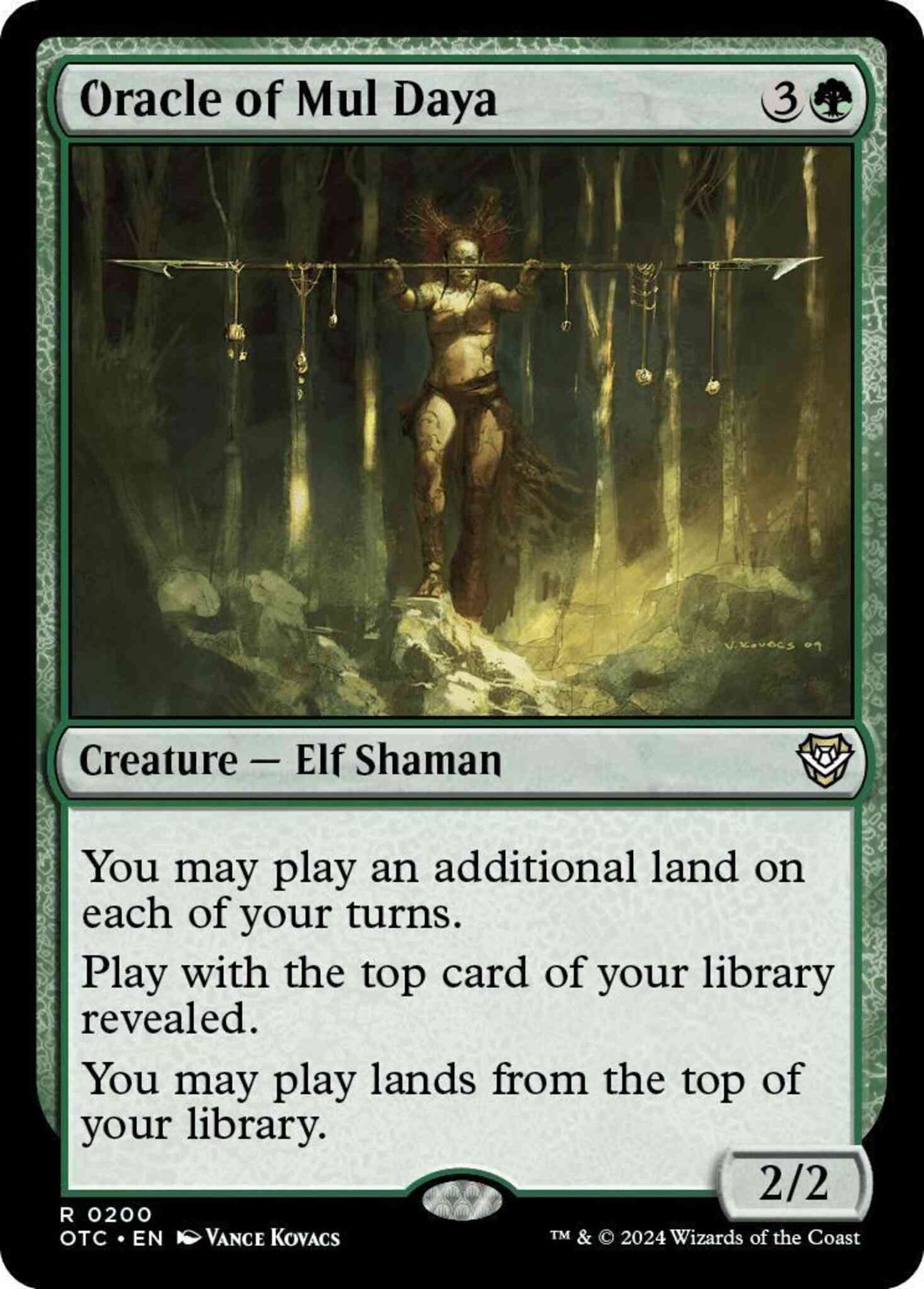 Oracle of Mul Daya [200] [Outlaws of Thunder Junction: Commander] [Non-Foil]