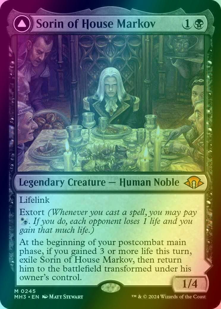 Sorin of House Markov // Sorin, Ravenous Neonate [245] [Modern