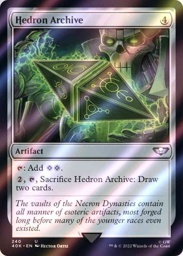 Hedron Archive [240] [Universes Beyond: Warhammer 40,000] [Surge Foil]