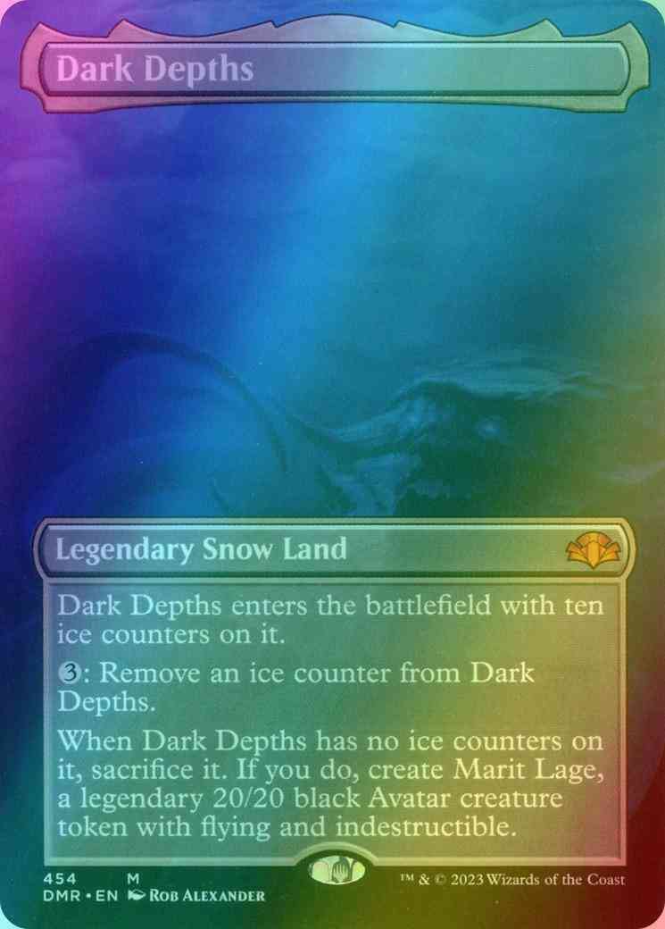 Dark Depths [454] [Borderless] [Dominaria Remastered] [Foil]