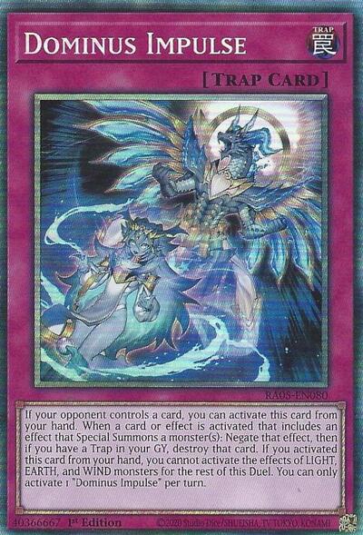 Dominus Impulse - RA05-EN080 - Collector's Rare - 1st Edition