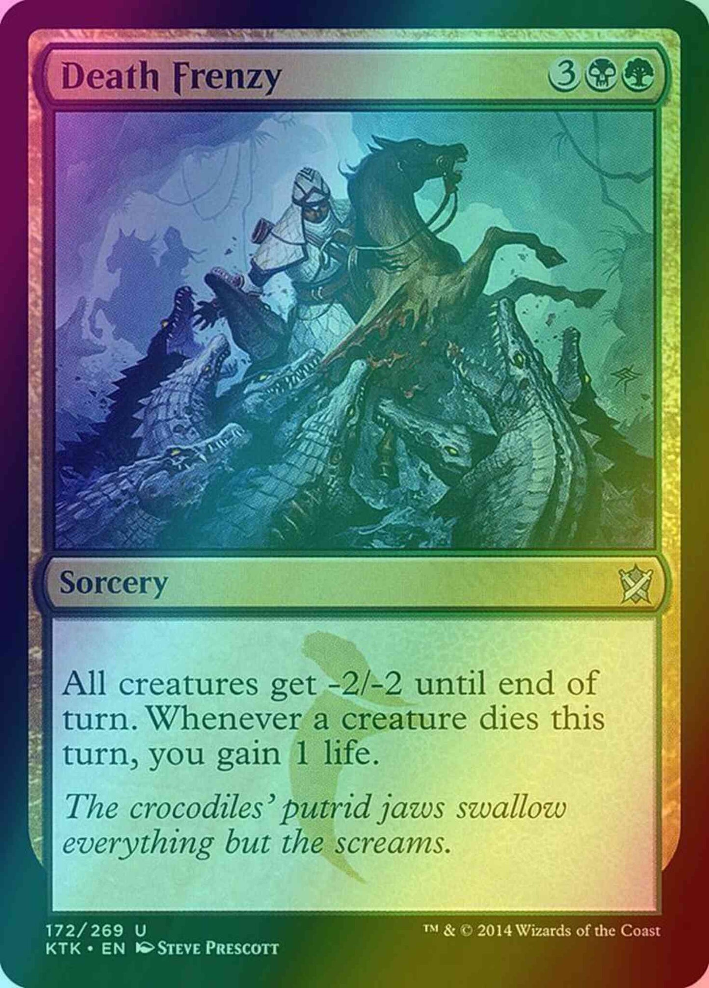 Death Frenzy [172] [Khans Of Tarkir] [Foil]