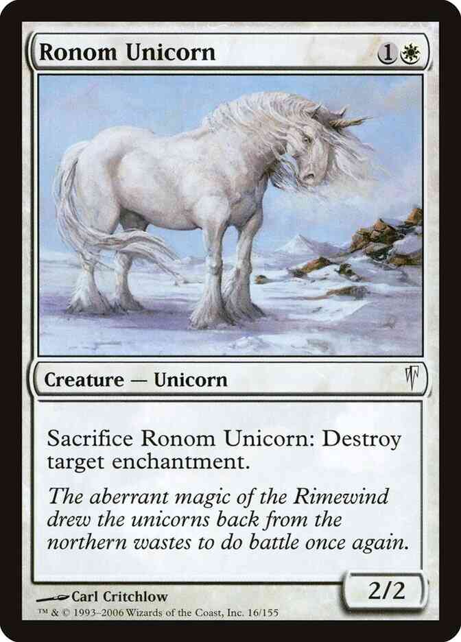 Ronom Unicorn [16] [Coldsnap] [Non-Foil]