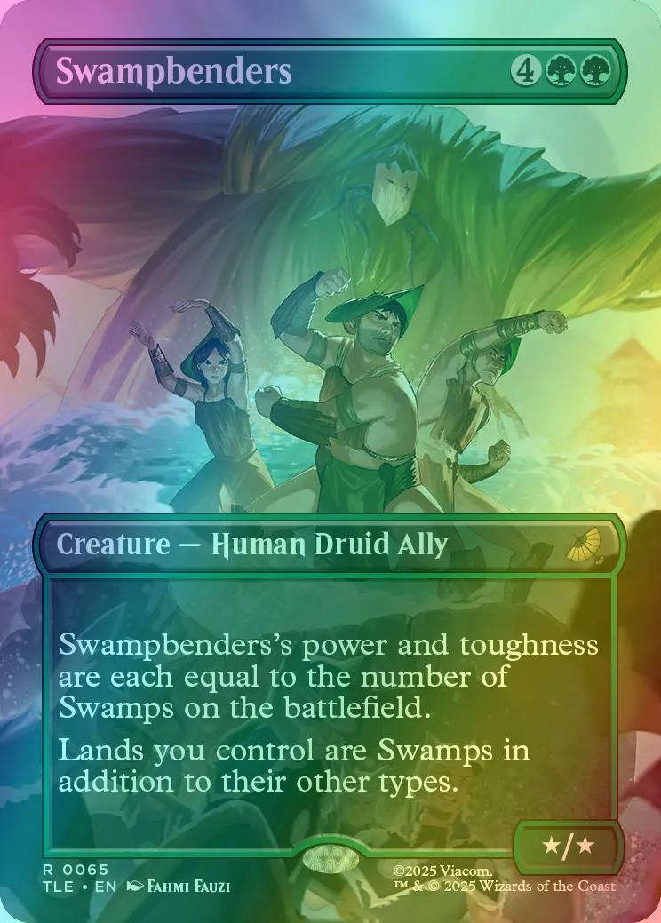 Swampbenders [65] [Borderless] [Scene] [Avatar: The Last Airbender Eternal] [Foil]