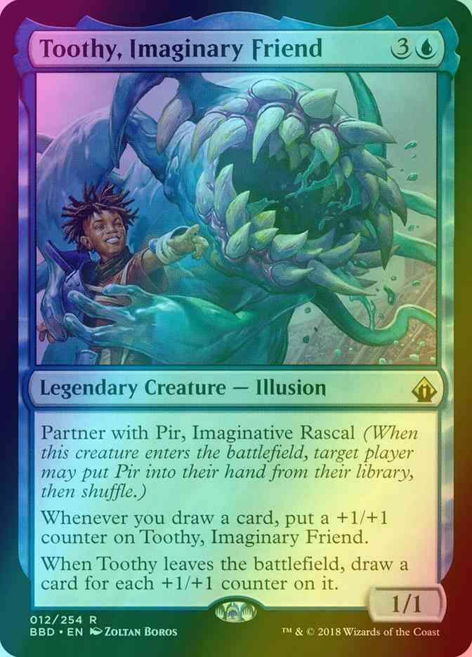 Toothy, Imaginary Friend [12] [Battlebond] [Foil]