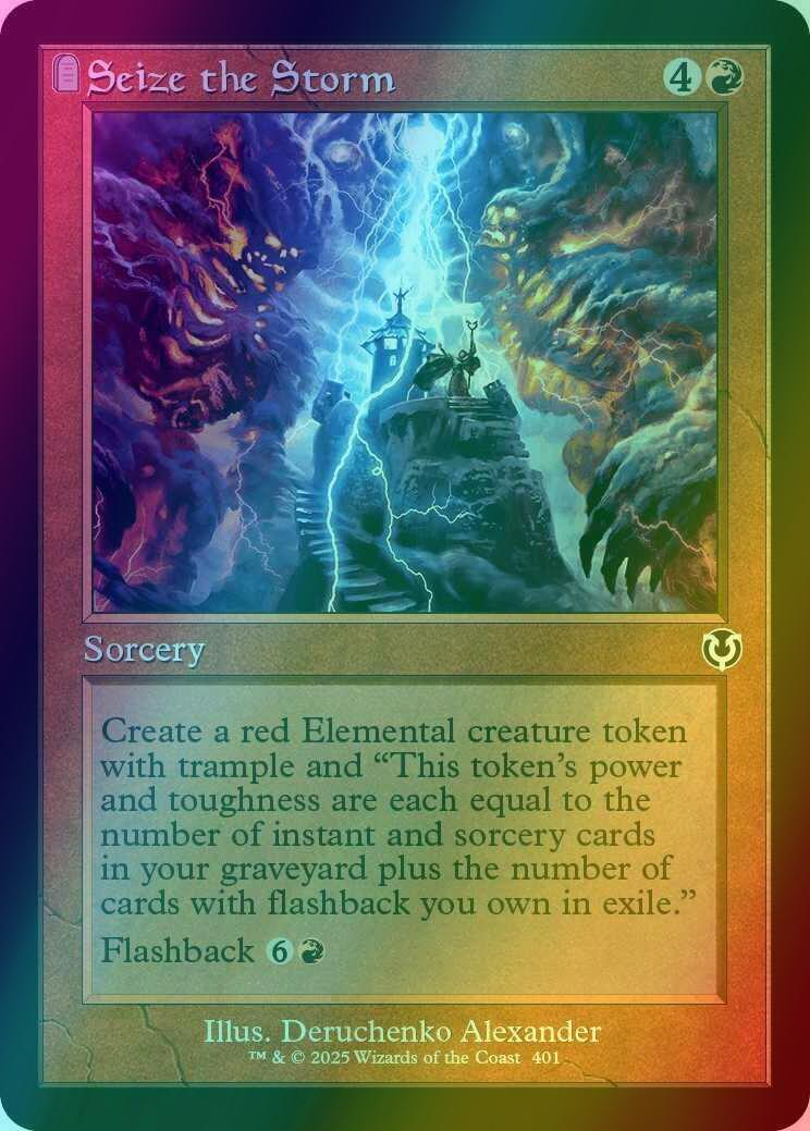Seize the Storm [401] [Retro Frame] [Innistrad Remastered] [Foil]