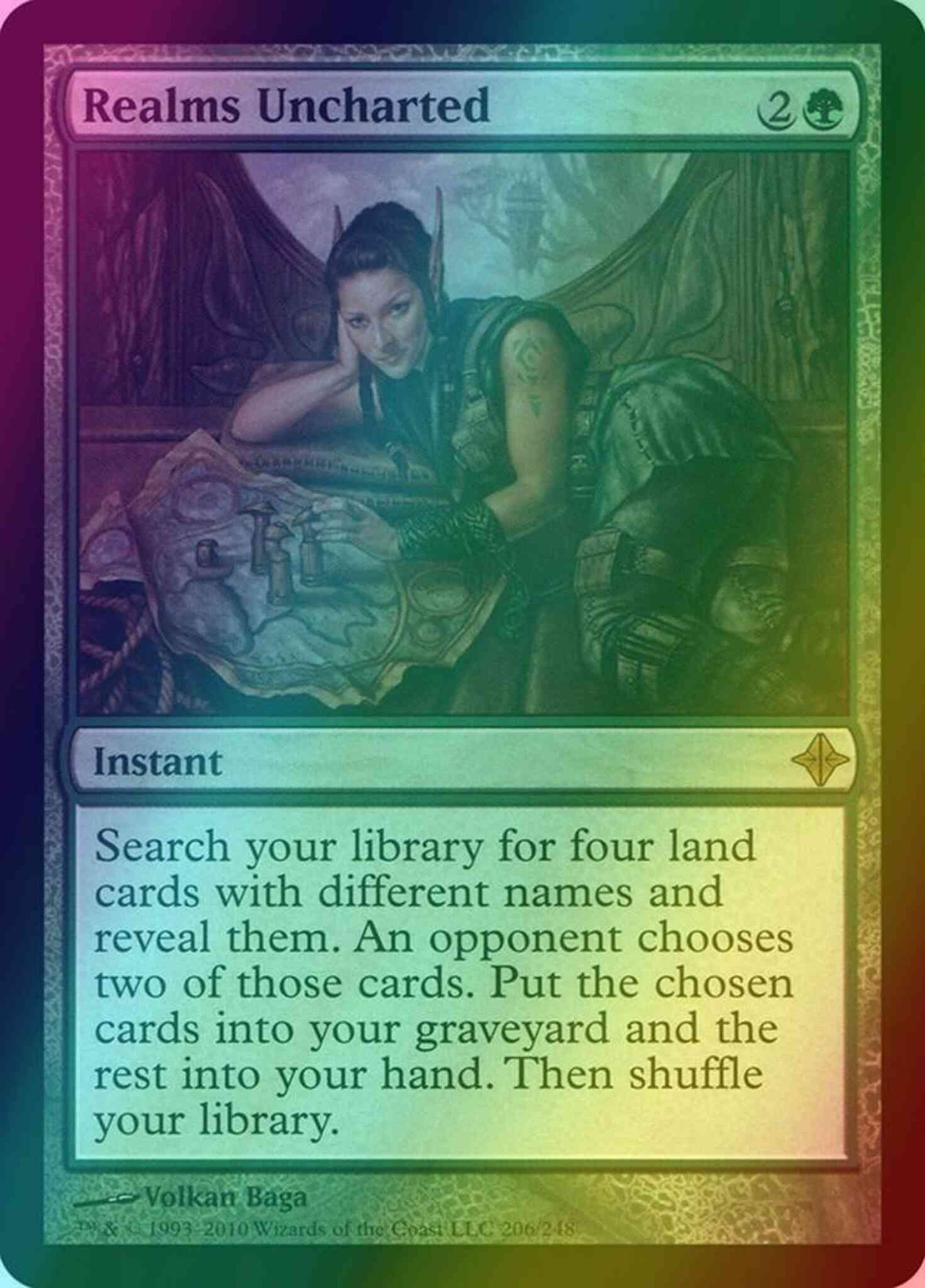 Realms Uncharted [206] [Rise Of The Eldrazi] [Foil]