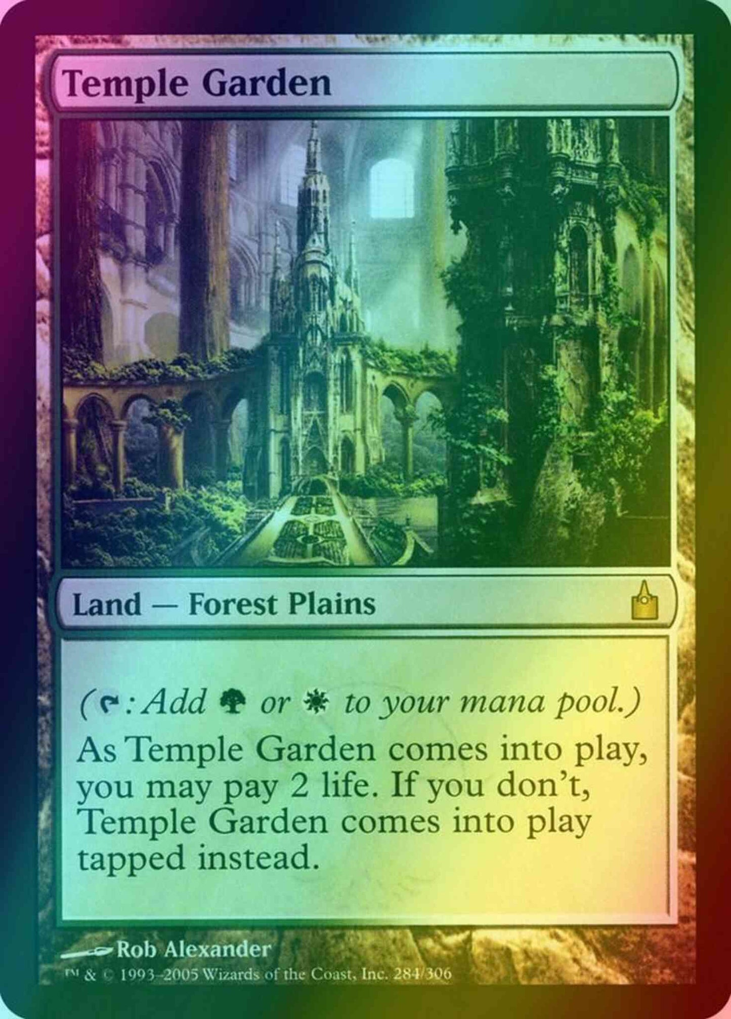 Temple Garden [284] [Ravnica City Of Guilds] [Foil]