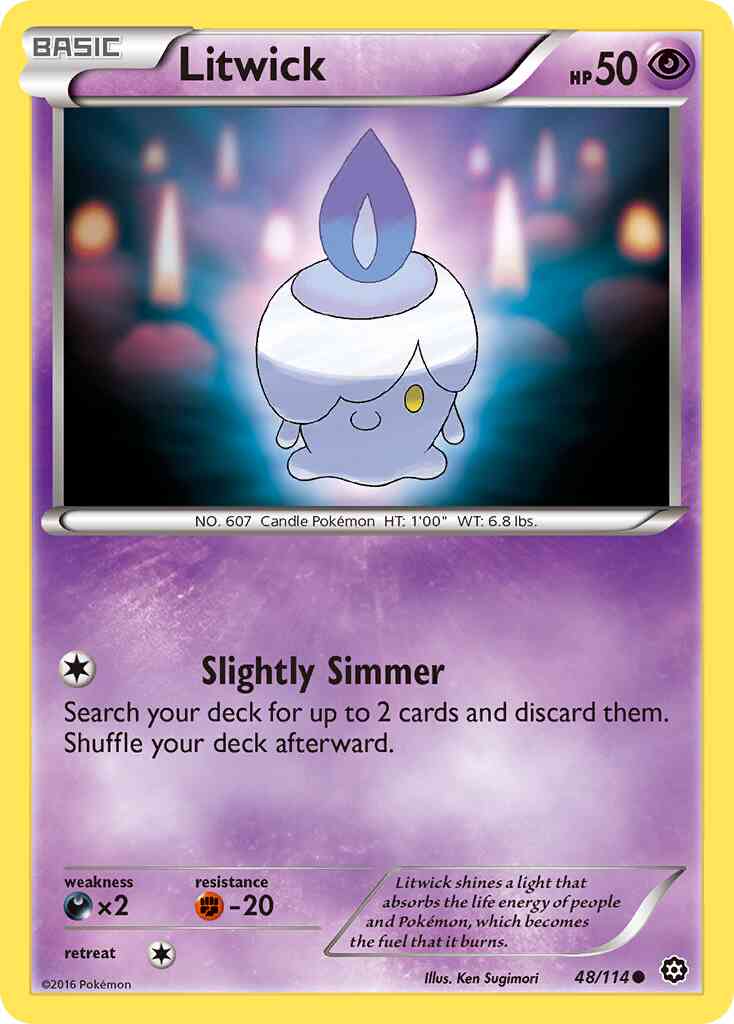 Litwick - 48/114 - Common [xy11-48] [Non-Holo]
