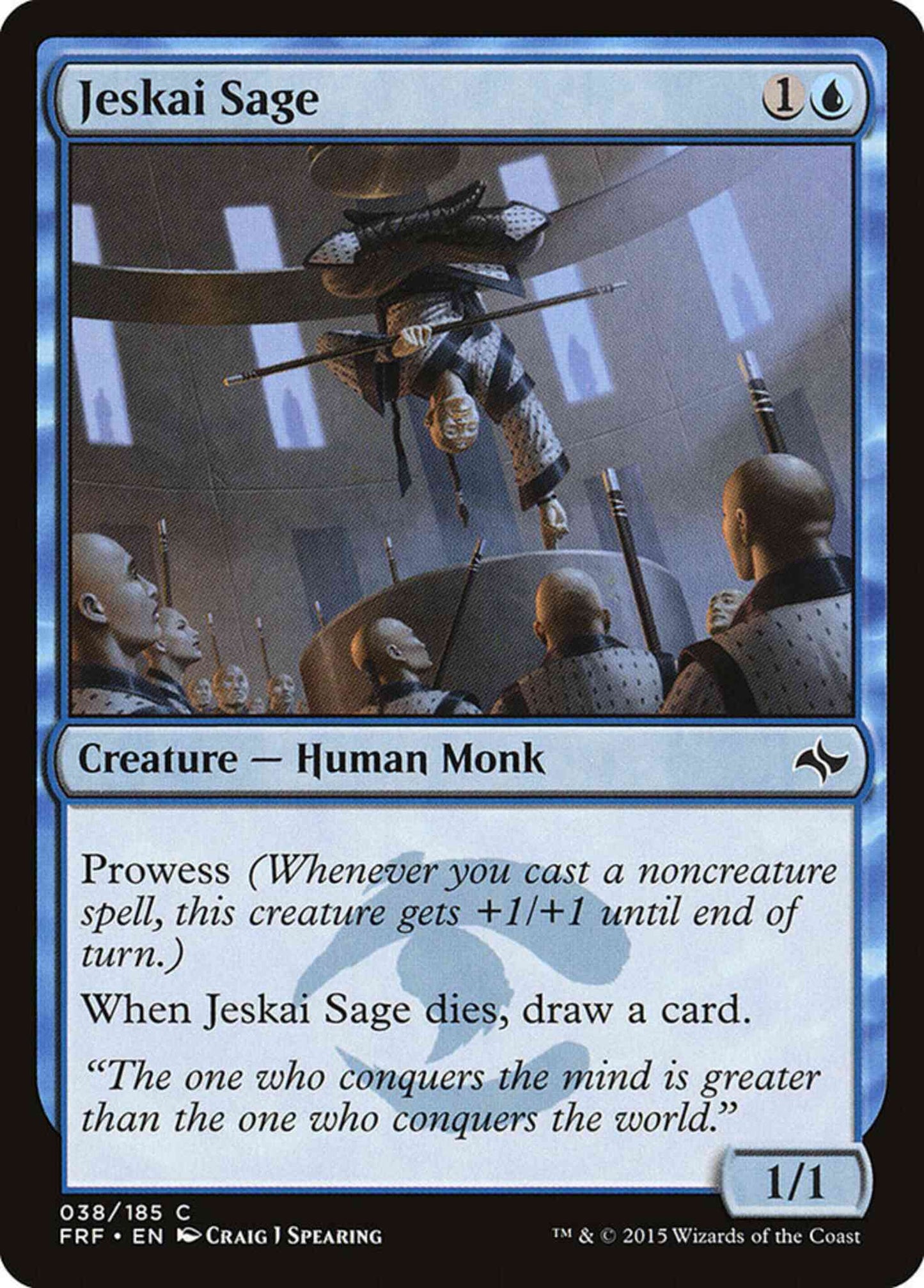 Jeskai Sage [38] [Fate Reforged] [Non-Foil]