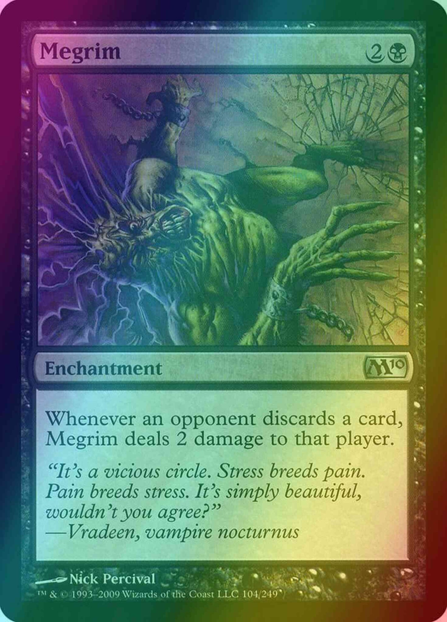 Megrim [104] [Magic 2010] [Foil]