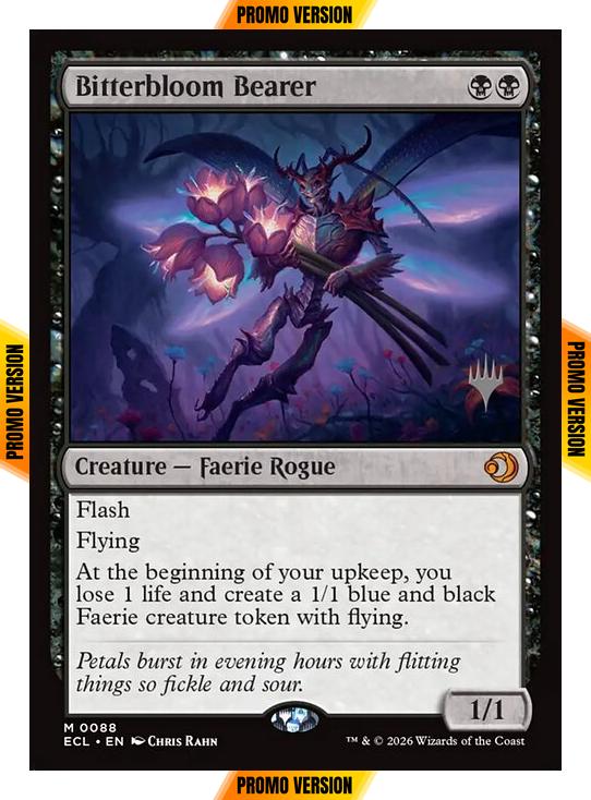 Bitterbloom Bearer [88p] [Promo Pack] [Lorwyn Eclipsed: Promos] [Non-Foil]