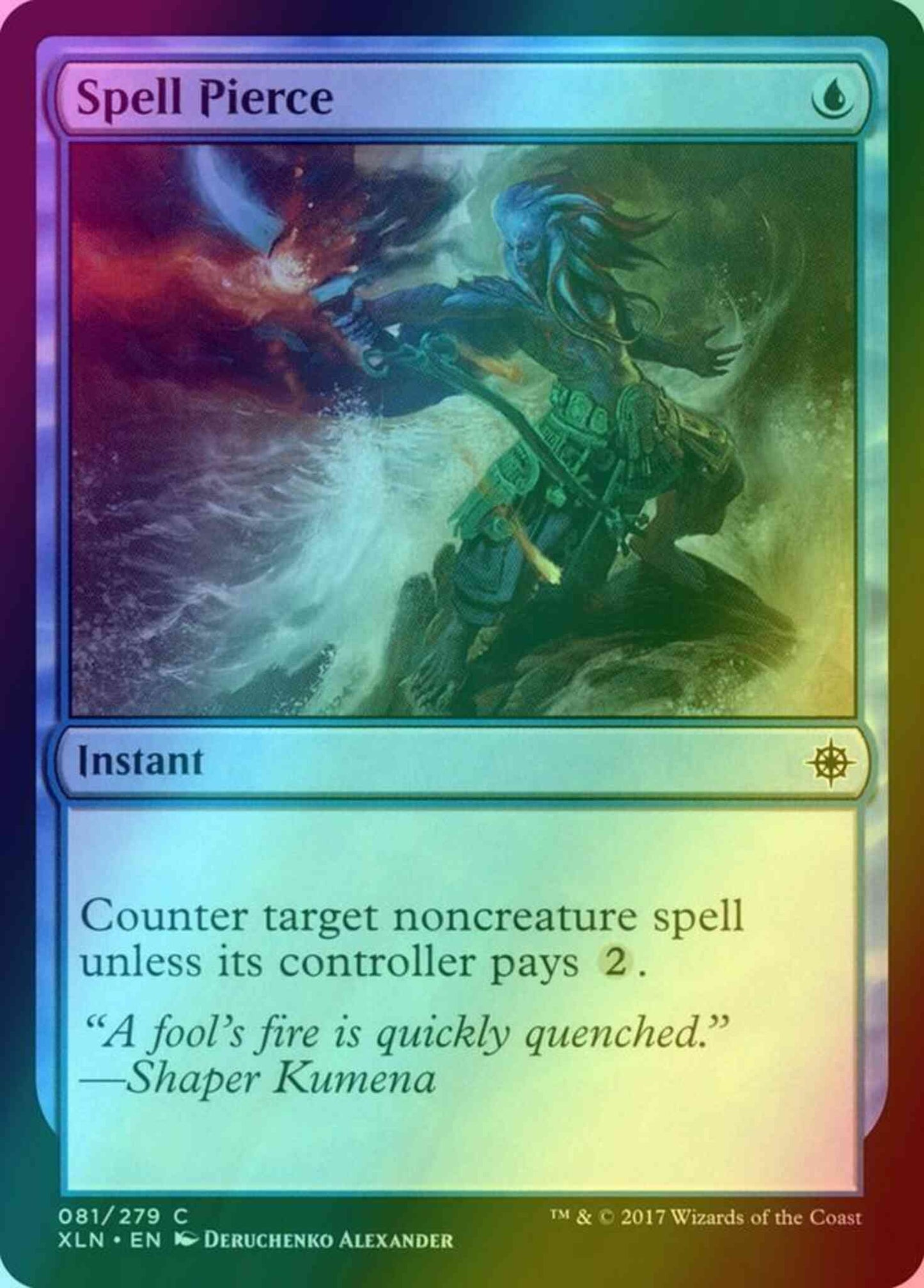 Spell Pierce [81] [Ixalan] [Foil]