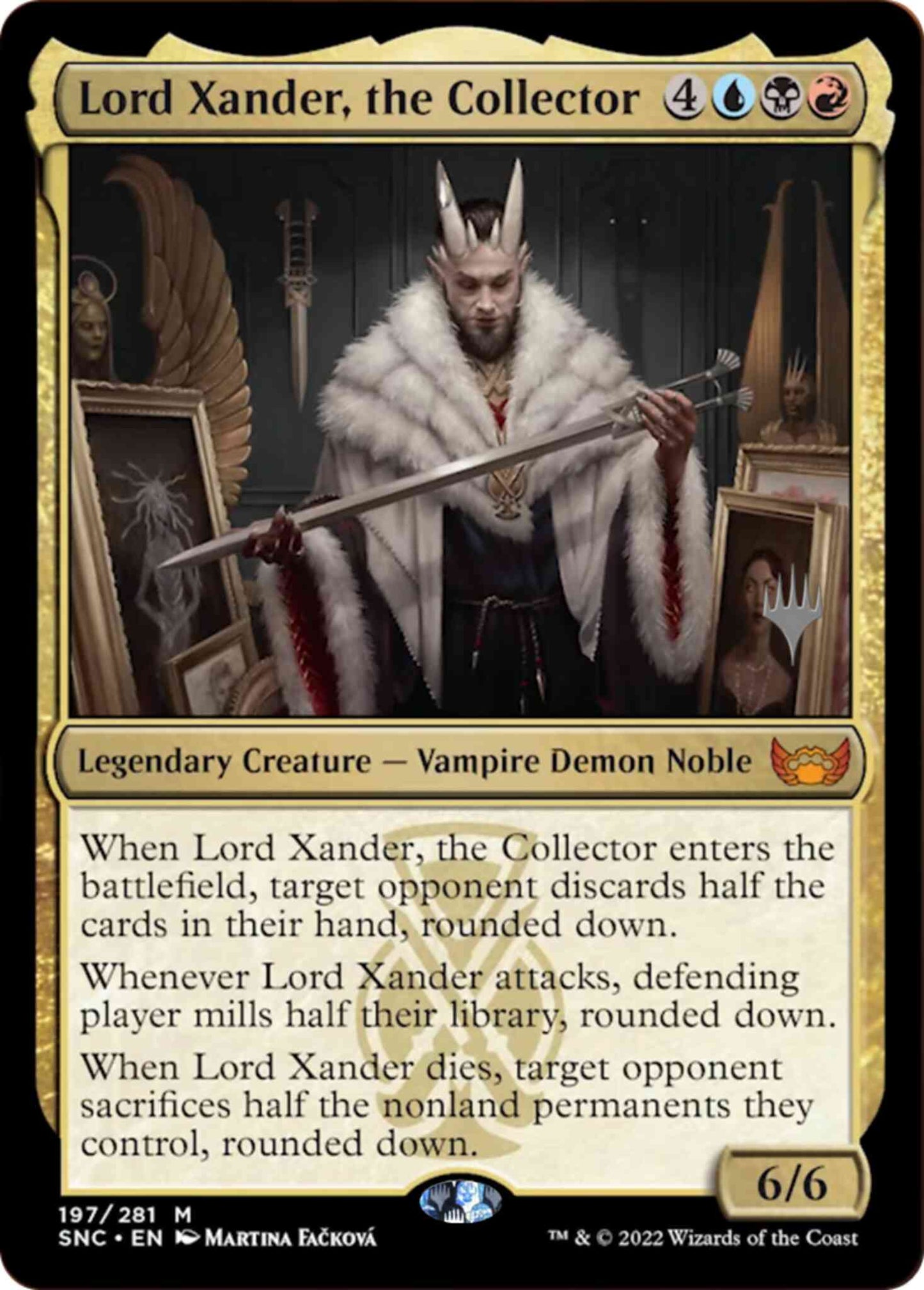 Lord Xander, the Collector [Promo Pack] [197p] [Streets of New Capenna: Promos] [Non-Foil]