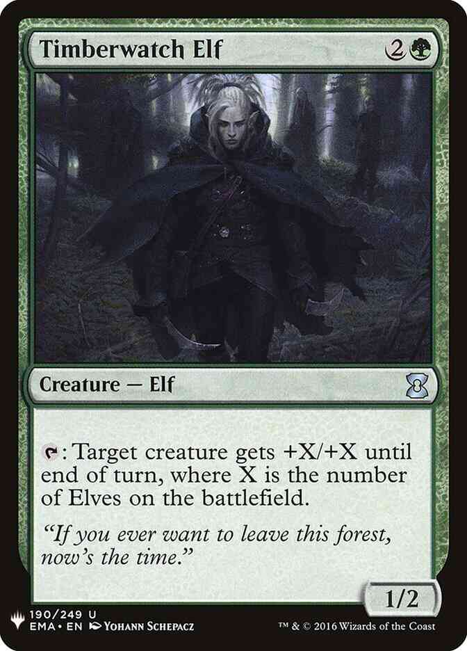 Timberwatch Elf [EMA-190] [The List] [Non-Foil]