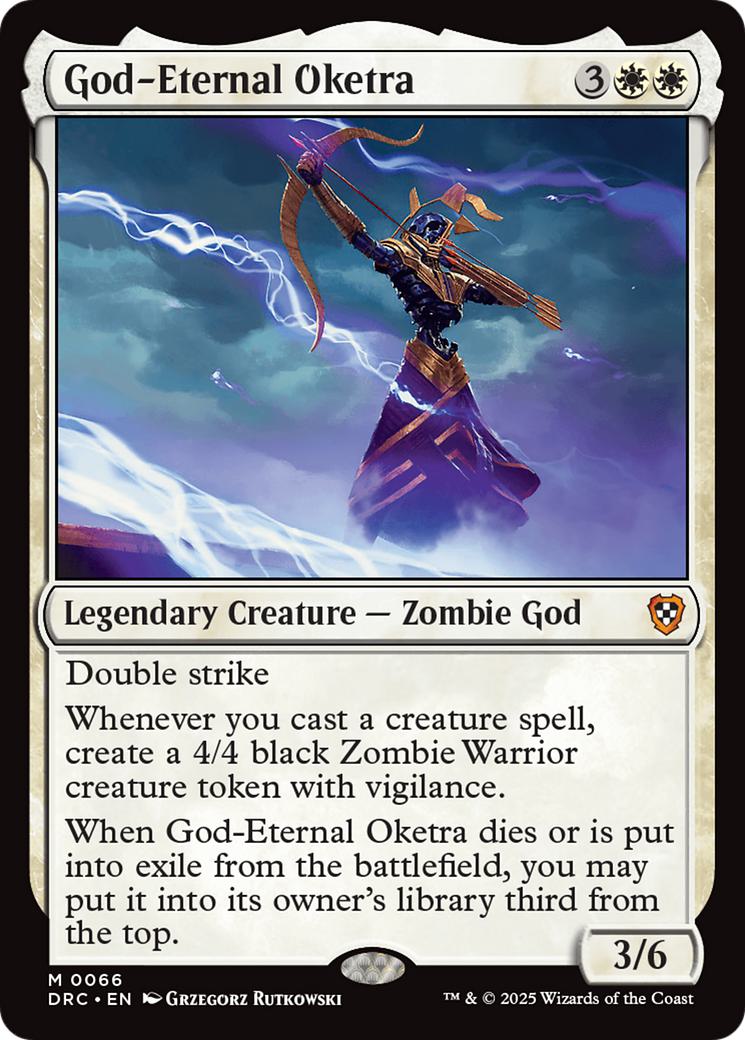 God-Eternal Oketra [66] [Aetherdrift: Commander] [Non-Foil]