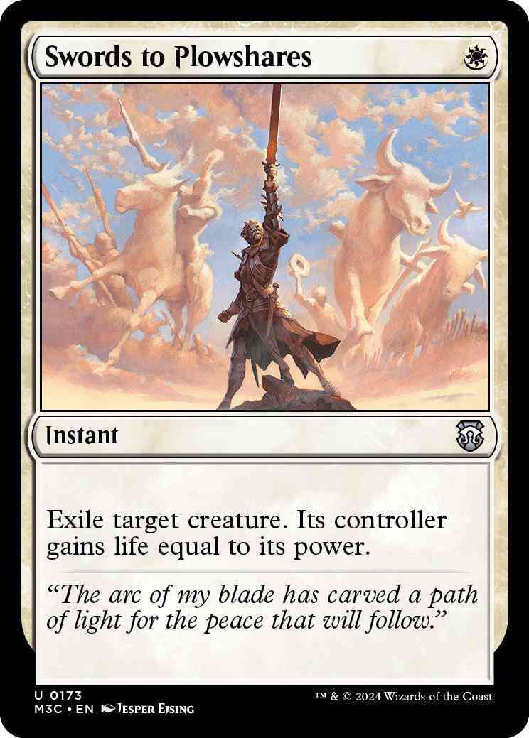 Swords to Plowshares [173] [Modern Horizons 3: Commander] [Ripple Foil]