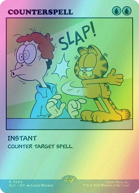 Counterspell [2664] [Garfield: As Intended] [Secret Lair Drop] [Foil]