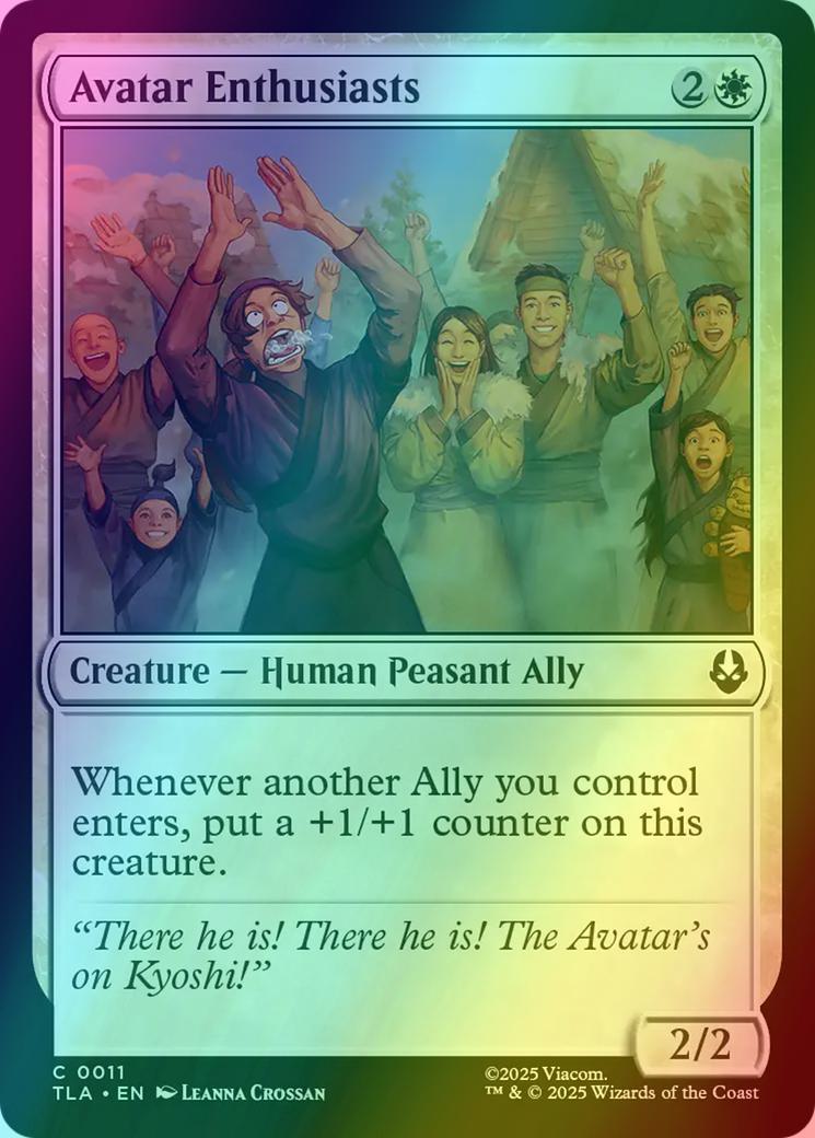 Avatar Enthusiasts [11] [Avatar: The Last Airbender] [Foil]