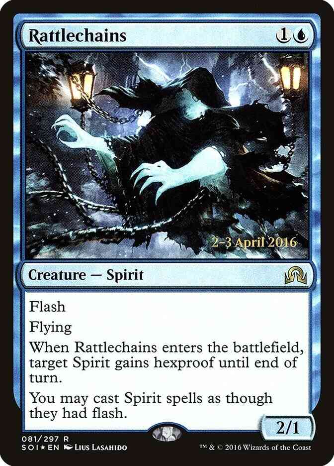 Rattlechains [81s] [Shadows over Innistrad Promos] [Foil]
