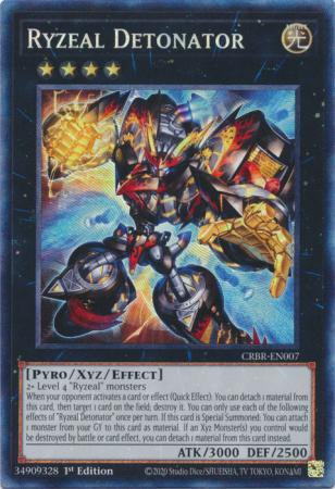 Ryzeal Detonator - CRBR-EN007 - Collector's Rare - 1st Edition
