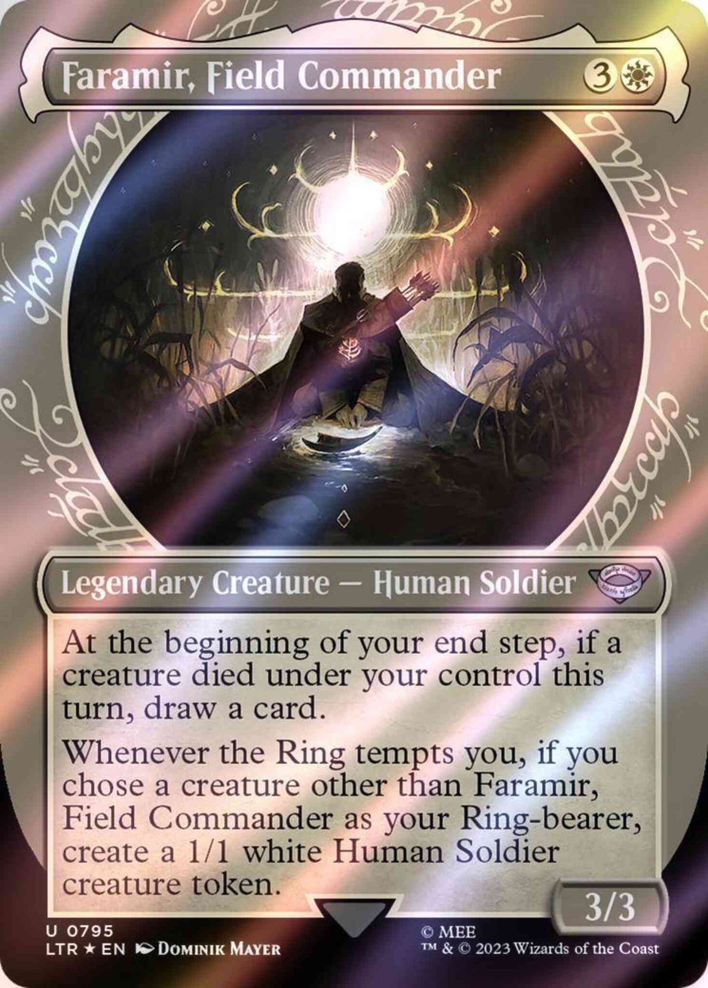 Faramir, Field Commander [795] [Ring Showcase] [The Lord of the Rings: Tales of Middle-earth] [Surge Foil]