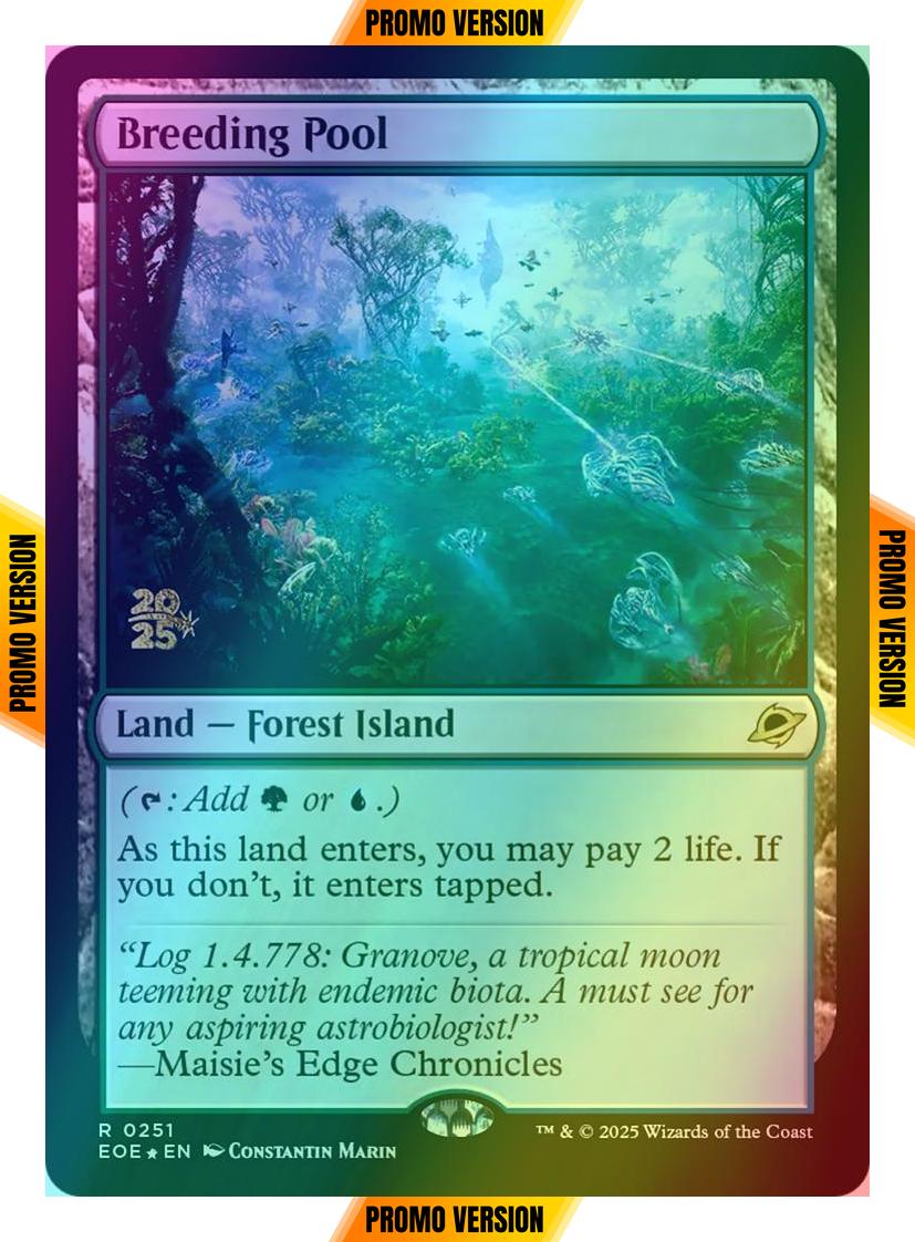 Breeding Pool [251s] [Prerelease] [Edge of Eternities: Promos] [Foil]