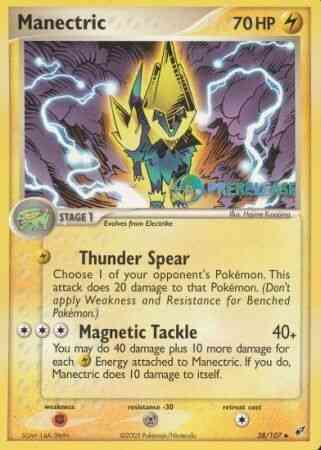 Manectric - 38/107 - Promo [Prerelease] [EX8MSP-38] [Non-Holo]