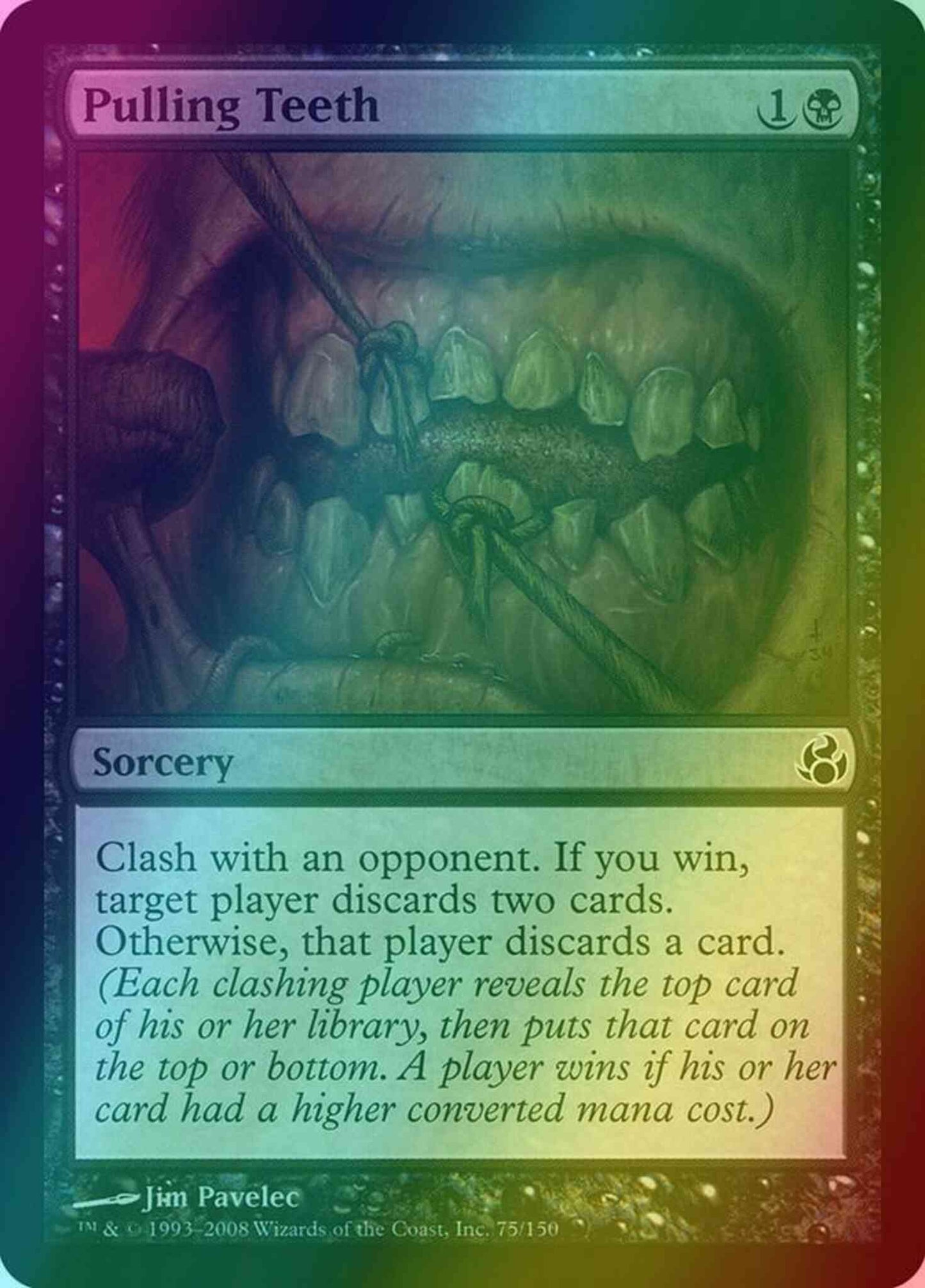 Pulling Teeth [75] [Morningtide] [Foil]
