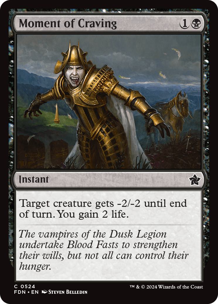 Moment of Craving [524] [Foundations] [Non-Foil]