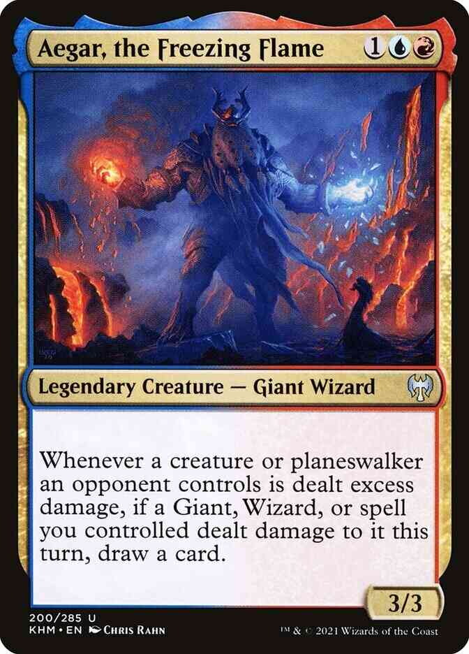 Aegar, the Freezing Flame [200] [Kaldheim] [Non-Foil]