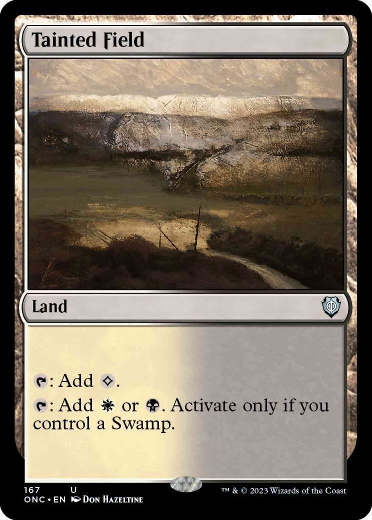 Tainted Field [167] [Phyrexia: All Will Be One: Commander] [Non-Foil]