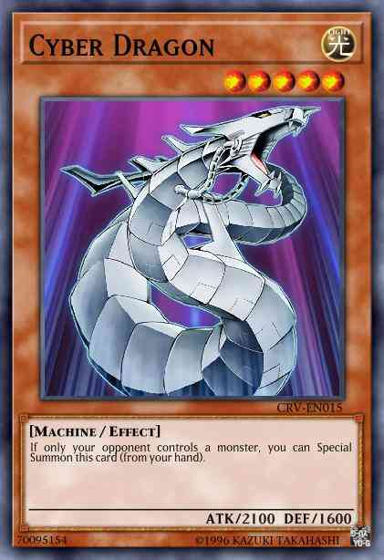 Cyber Dragon - DP04-EN001 - Rare - Unlimited