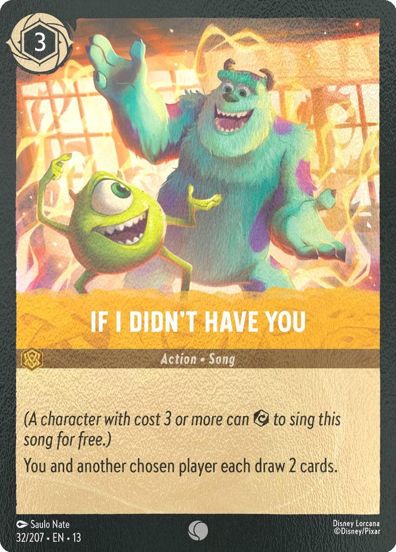 If I Didn't Have You - 32/204 [Attack of the Vine!] [Cold Foil]