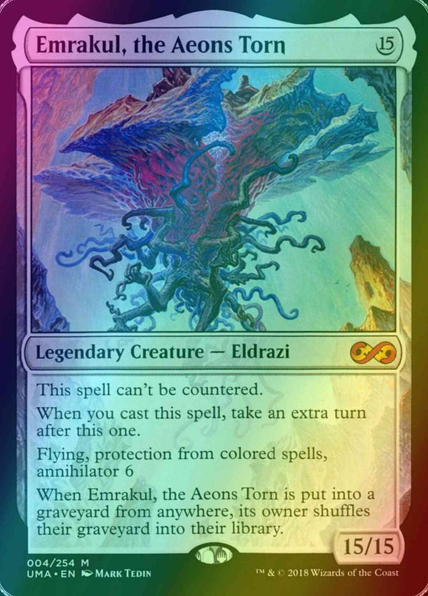 Emrakul, the Aeons Torn [4] [Ultimate Masters] [Foil]