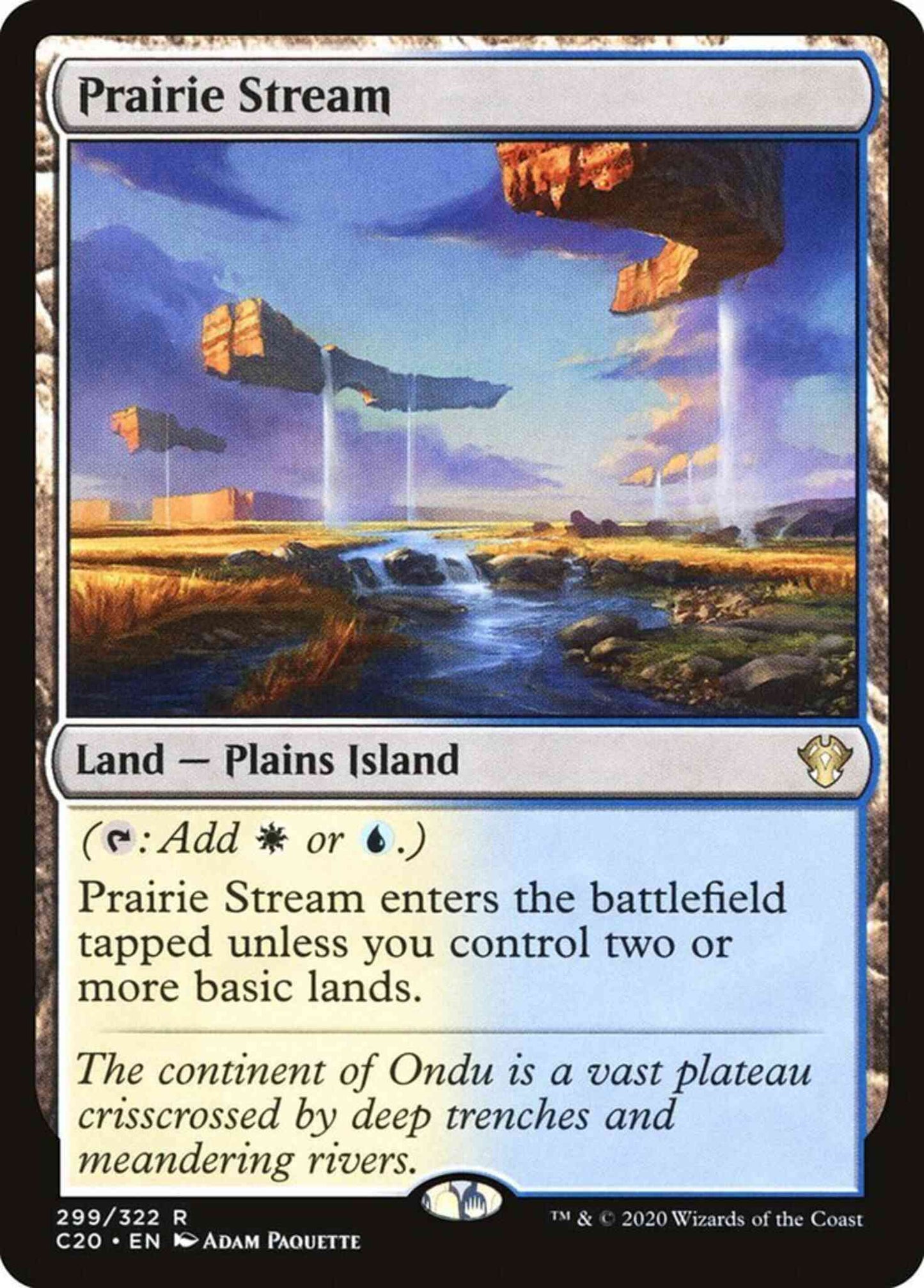 Prairie Stream [299] [Commander 2020] [Non-Foil]