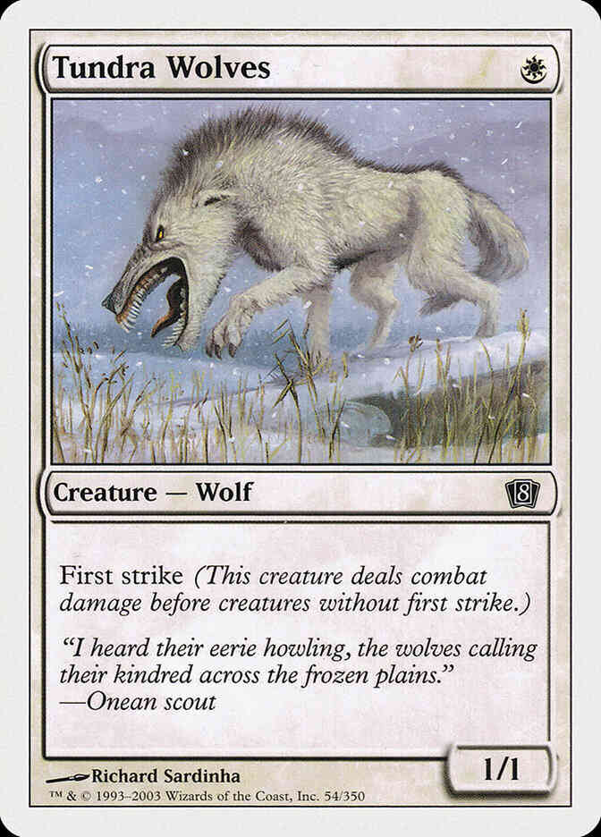 Tundra Wolves [54] [Eighth Edition] [Non-Foil]
